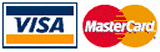 Visa and MasterCard logos